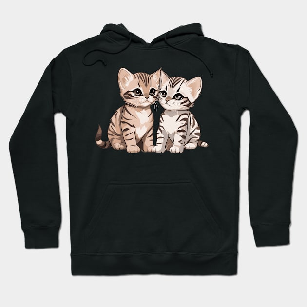 Baby Bengal Cat Hoodie by animegirlnft